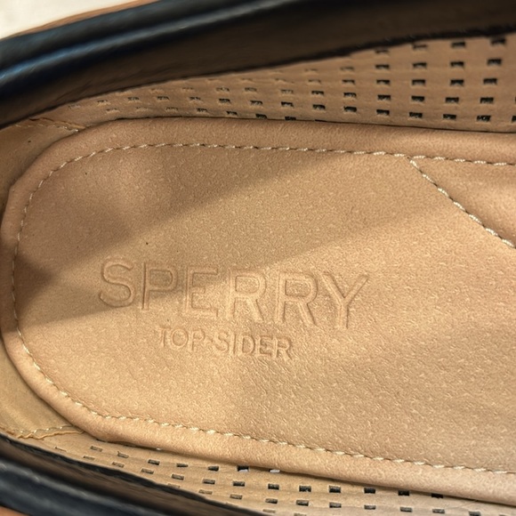 Sperry Top Sider Black Moccasin Boat Shoes - Picture 10 of 16